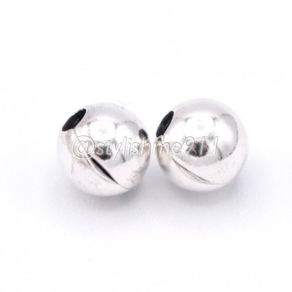 Two Authentic PANDORA Sphere Clips - 791000 - Picture 2 of 10